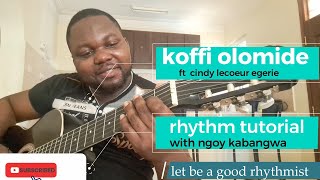 Koffi olomide ft cindy lecoeur egerie rhythm tutorial with ngoy kabangwa [upl. by Noseyt875]