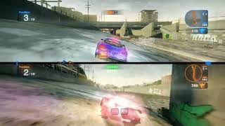 SplitScreen Speed Blur Free Race Madness in 1080p HD [upl. by Aneehsram759]