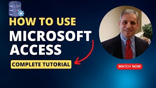 Microsoft Access 2016 Complete Tutorial  Access Made Easy by Sali Kaceli [upl. by Naelopan]