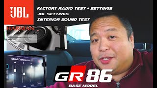 Review 11quot JBL Basspro Subwoofer  Factory Radio 22 GR86BRZ [upl. by Boony]