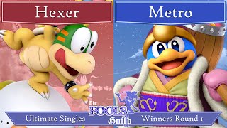 The Fools Guild CXIX Winners Round 1  Hexer Bowser Jr vs Metro King Dedede [upl. by Rosabelle50]