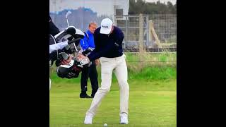 Wilco Nienaber slow motion downswing and impact motivation wilconienaber europeantour golfswing [upl. by Euqinorev]