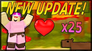 NEW HUGE UPDATE ALL HEART LOCATIONS  MORE Roblox Booga Booga [upl. by Lain701]