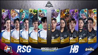 HOMEBOIS vs RSG MY GAME 2 [upl. by Irrol]