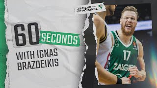 60SecondsWithZalgiris Se05 Ep05 Ignas Brazdeikis [upl. by Bernice]