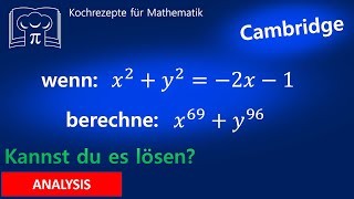 Cambridge University Aufnahmeprüfung  Interessante Aufgabe [upl. by Weisler178]