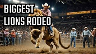 Biggest Boddington lions rodeo ever [upl. by Raskin]