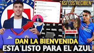 ¡LE DAN LA BIENVENIDA A JORGE SANCHEZ CON CRUZ AZUL l ASI ES LA LLEGADA DE CRUZ AZUL EN JUAREZ [upl. by Llevram]