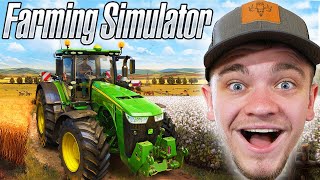 I Played Farming Simulator for the First Time [upl. by Gayler]