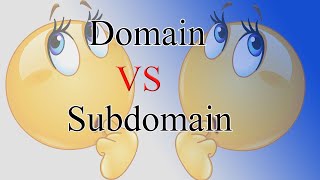 domain and subdomain  domain vs Subdomain  simple explanation [upl. by Eanil643]