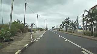 Pt1 Driving in Mauritius from Flic en Flac to Cascavelle [upl. by Ancel]