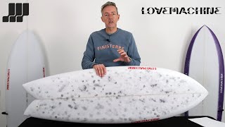 Love Machine Wills Fish Surfboard Review [upl. by Riti]