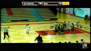 Girls Basketball Wausau East vs DC Everest Doubleheader [upl. by Ibocaj]