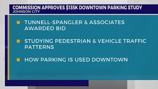 135k downtown Johnson City parking and circulation study up for approval [upl. by Resarf]