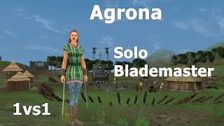 DAoC Eden Season 2 PvP Agrona Solo Blademaster 1vs1 [upl. by Viviyan103]