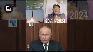 ‼️👉🏿🇷🇺🇺🇦🇺🇸🔥 L’HEURE EST GRAVE… BIENTÔT LA TROISIÈME  Écoutez là déclaration choc de Poutine [upl. by Neehs818]