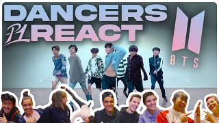 Dancers React to BTS 방탄소년단 FAKE LOVE Dance Practice  Project One [upl. by Rehtnug]