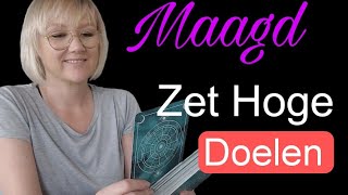 🌘MAAGD  ZonEclips Reading  Zet hoge Doelen💛tarot kaartreading [upl. by Netnerb934]