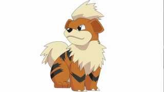 Pokemon Cries  Growlithe  Arcanine [upl. by Henrique]