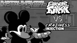 Friday Night Funkin VS Mickey Mouse Craziness Injection  Bad Thoughts OST Instrumental [upl. by Bondy797]