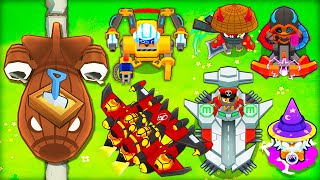 We updated EVERY Paragon 1v1 Dummy Boss Challenge BTD 6 [upl. by Valerian]