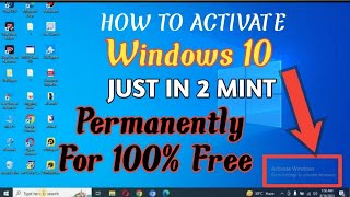 How To Activate Windows 10 Permanently 2023  Windows 10 Activate Kaise Kare ll EasyOnelinesolution [upl. by Ydnil919]