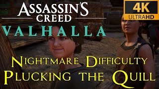 AC Valhalla  Plucking the Quill  Nightmare Aesir difficulty playthrough [upl. by Babita]