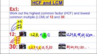 HCF amp LCM listing [upl. by Segal]