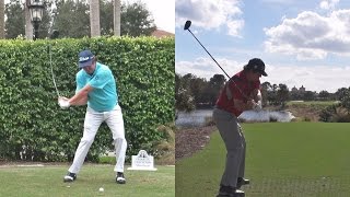 JASON DUFNER  SYNCED DRIVER GOLF SWING FACEON DTL REG amp SLOW MOTION  1080p HD [upl. by Brear984]