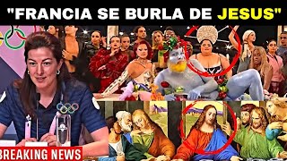 Juegos Olímpicos París 2024 se Burlan del Cristianismo con una Ceremonia de apertura demoniaca [upl. by Champ]