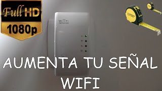 COMO AUMENTAR LA SEÑAL WIFI  Repetidor [upl. by Nyret663]