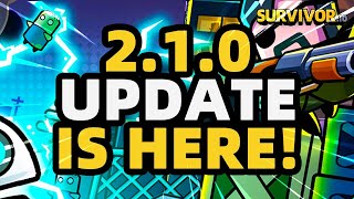 NEW Survivorio 210 Update NEW HERO NEW CLAN FEATURES SPEEDUP amp MORE Survivorio Update Link [upl. by Eedyaj14]