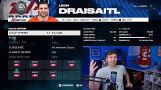 NHL 25 FRANCHISE MODE NEW FEATURES [upl. by Ellimak689]