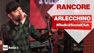 Rancore a Radio2 Social Club  ARLECCHINO live [upl. by Heinrich787]