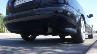 S40 T4 exhaust sound straight catback [upl. by Nitsud]