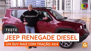 Jeep Renegade Diesel 4x4 mostra por que é um SUV raiz [upl. by Pip585]