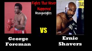 George Foreman vs Earnie Shavers HW Title Bout 2 PC [upl. by Stelle]