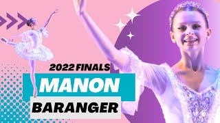 BALLET  Youth America Grand Prix 2022 Finals  Manon Baranger  Sleeping Beauty [upl. by Saraann]