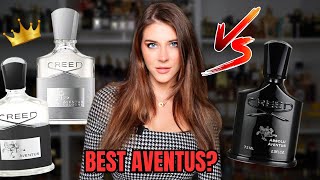 CREED ABSOLU AVENTUS vs AVENTUS COLOGNE vs AVENTUS Which is the BEST Release Side by Side Review [upl. by Nicolais]