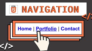 HTMLTutorial12 nav Element  Navigation  Web Development for Beginners [upl. by Toscano]