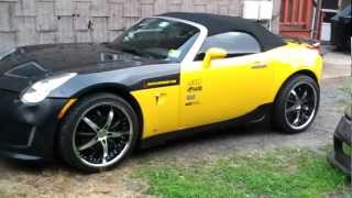 RKSPORTS Pontiac Solstice GXP Body Kit Installation [upl. by Lashar]