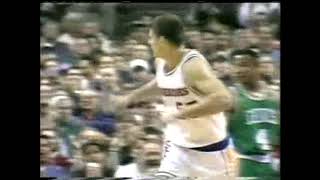 DeClercq 2 Dunks vs BOS 1997 • Monster 2hander [upl. by Naujd134]