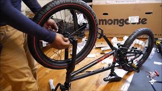 Mongoose Legion L40 20 Inch Wheel Freestyle Bike Unbox and Assembly [upl. by Jackqueline951]