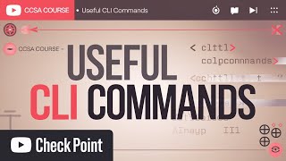 5Check Point CCSA course  Useful CLI commands [upl. by Milton]