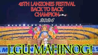 45TH CAMIGUIN LANZONES FESTIVAL  BACK TO BACK CHAMPION MAHINOG🏆 2024 [upl. by Sherm]