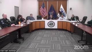 City of Ishpeming Special Council Meeting  February 14 2024  600 PM [upl. by Dyna]