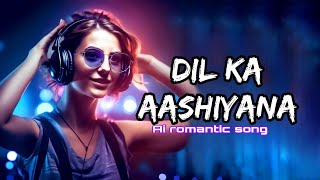 Dil Ka aashiyana hai to  Hindi romantic song  suno ai  DJ remix [upl. by Slaughter531]