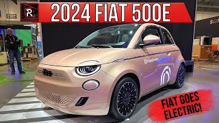 The 2024 Fiat 500e Is A Cute Little Italian Electric City Car [upl. by Eelaras]