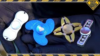 Melting METAL Fidgets In a 2000ºF Foundry  TKOR Tests Some Cool Fidget Spinner Tricks [upl. by Chellman280]