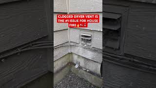 DRYER vent house fire diy realestate viralvideo viralshort popular airflow live shorts i [upl. by Eveineg689]